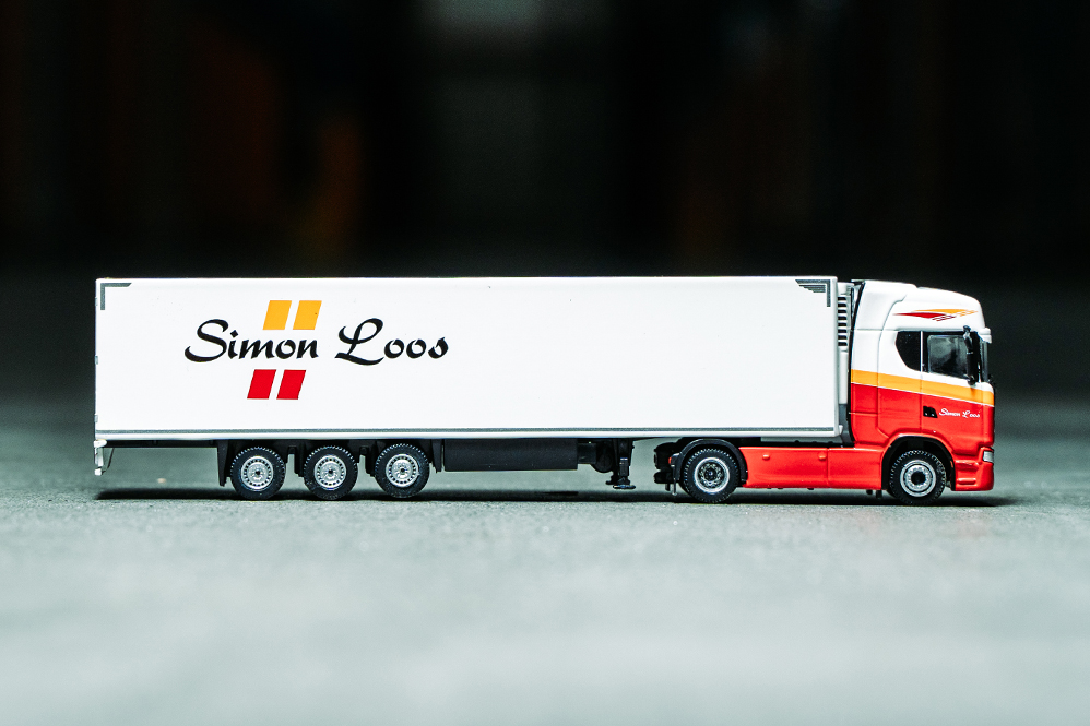 Mini Scania Next Gen S-serie 1:87 met koeloplegger - Afbeelding 2